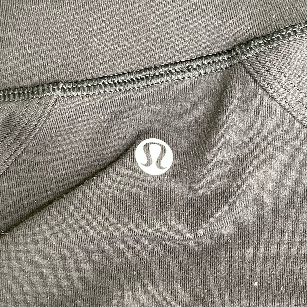 Lululemon Nice Asana Jacket Double Zipper Full Zip Size 2 Black Lion Full Length - Picture 6 of 12